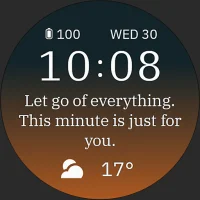Mindful Watch Face — My Flow